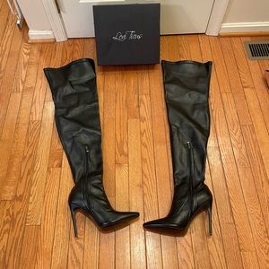 Leviticus Fashions Thigh High Boots